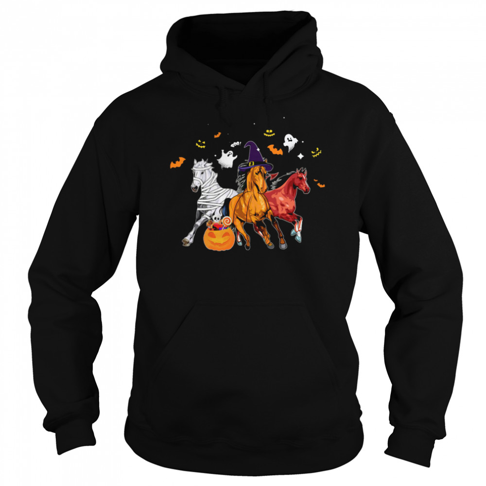 Horse In Halloween Costume  Unisex Hoodie