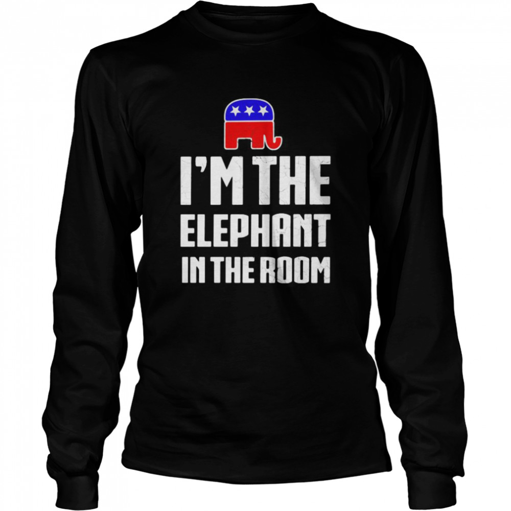 I’m The Elephant In The Room  Long Sleeved T-shirt