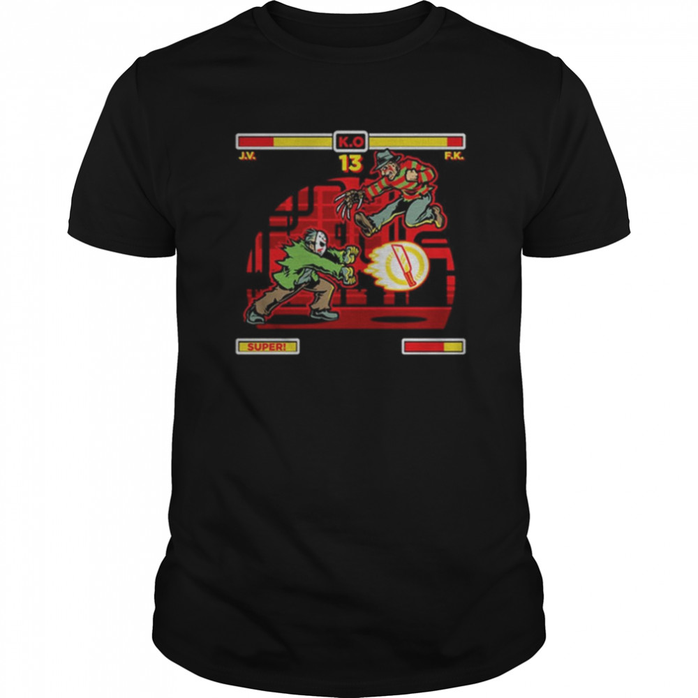 Jason Voorhees Vs Freddy Krueger Play Game shirt