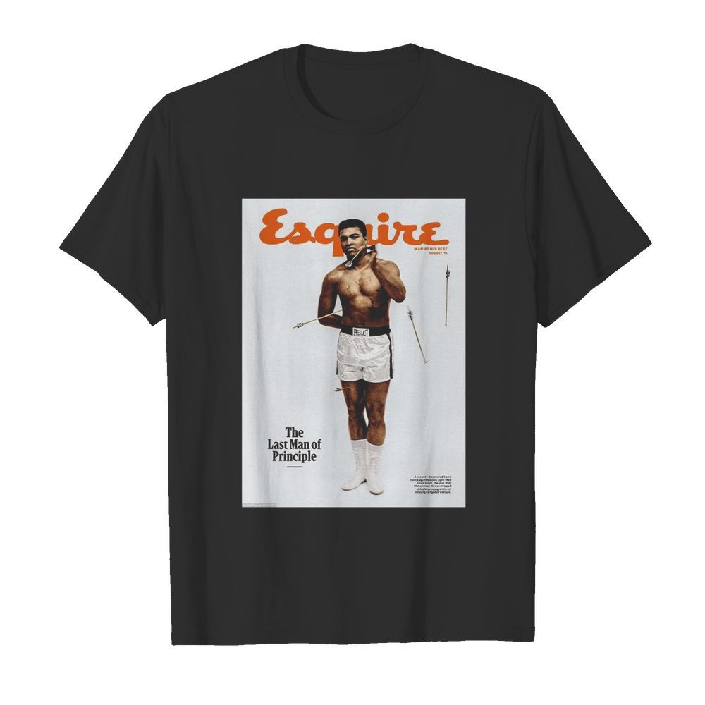 Lebron James Muhammad Ali Esquire The Last Man Of Principle shirt