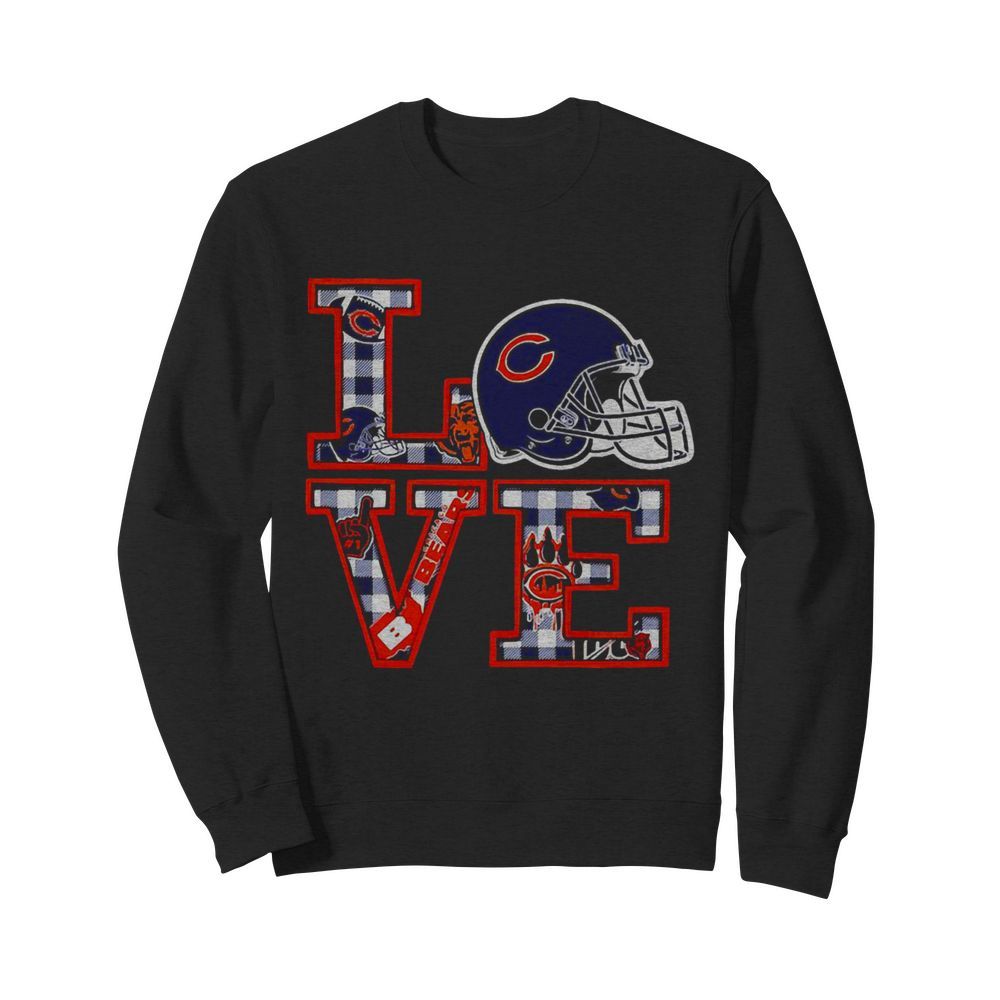 Love Chicago Bears  Unisex Sweatshirt