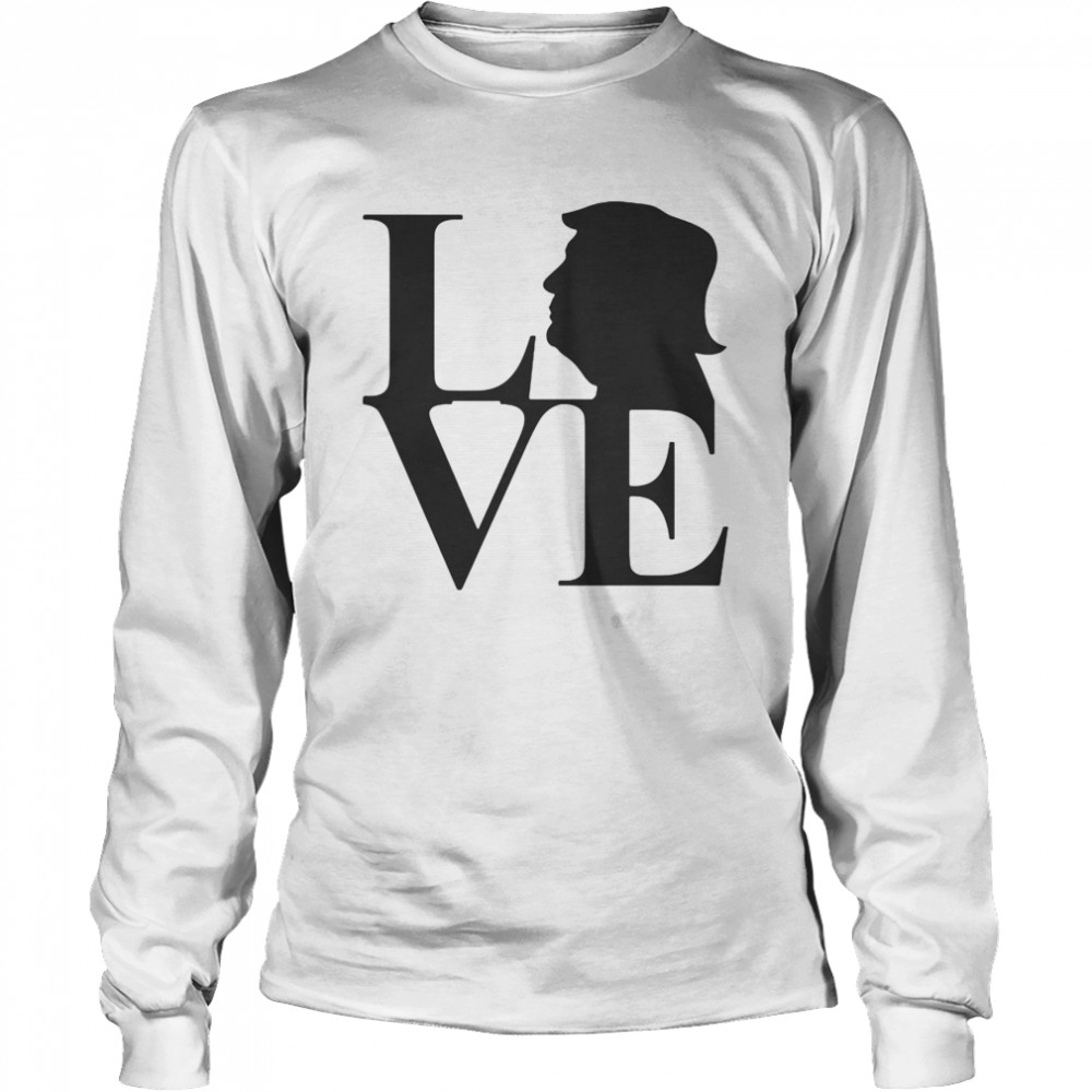 Love donald trump vote america  Long Sleeved T-shirt