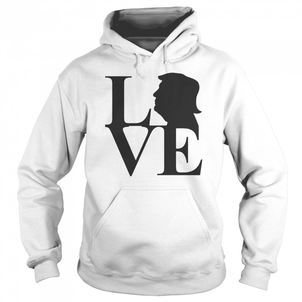 Love donald trump vote america  Unisex Hoodie