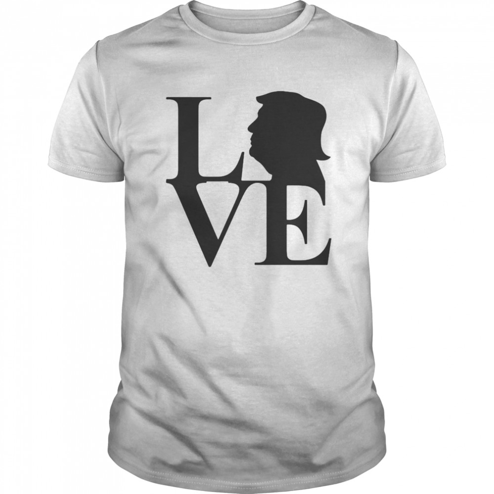 Love donald trump vote america  Classic Men's T-shirt