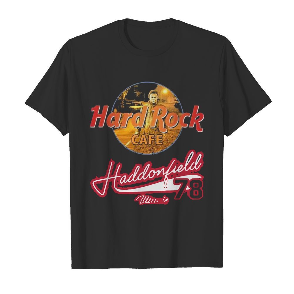 Michael Myers Hard Rock Cafe Haddonfield 78 shirt