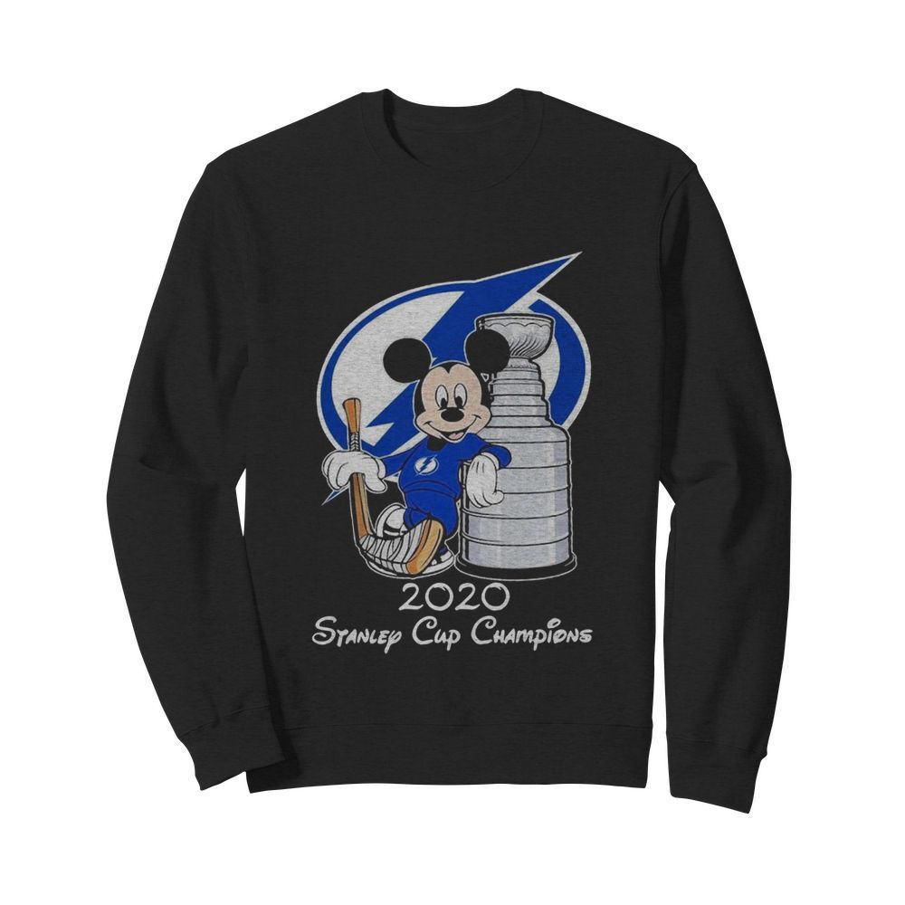 Mickey Mouse 2020 Stanley Cup Champions  Unisex Sweatshirt