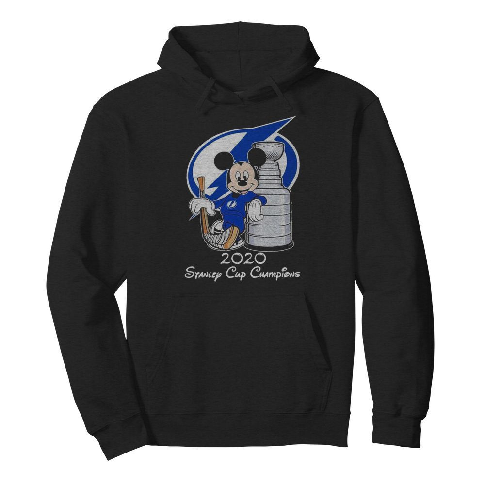 Mickey Mouse 2020 Stanley Cup Champions  Unisex Hoodie