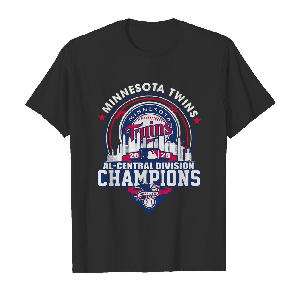 Minnesota Twins 2020 AL Central Division Champions American Baseball shirt