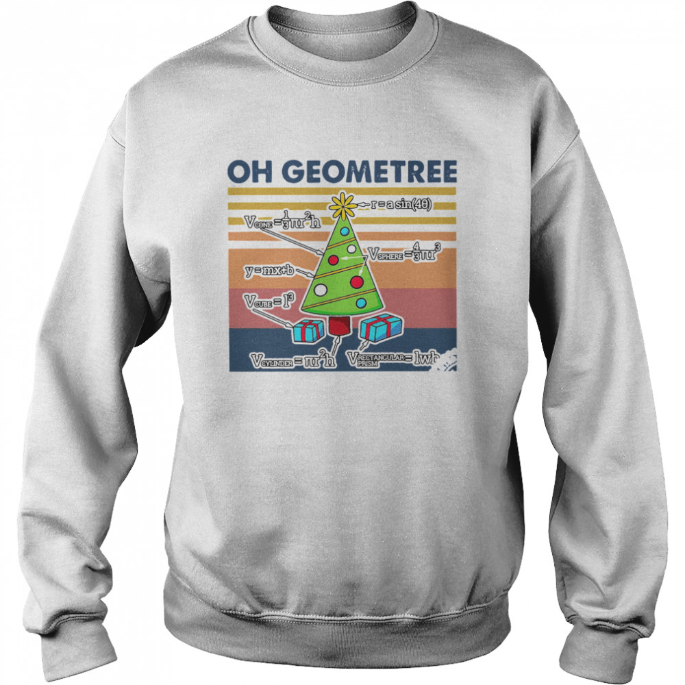 Oh Geometree Vintage  Unisex Sweatshirt