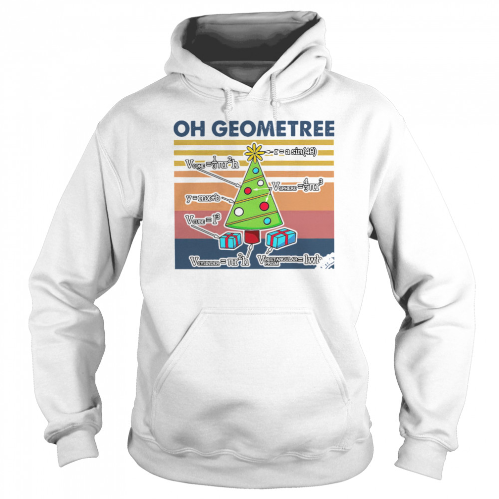 Oh Geometree Vintage  Unisex Hoodie