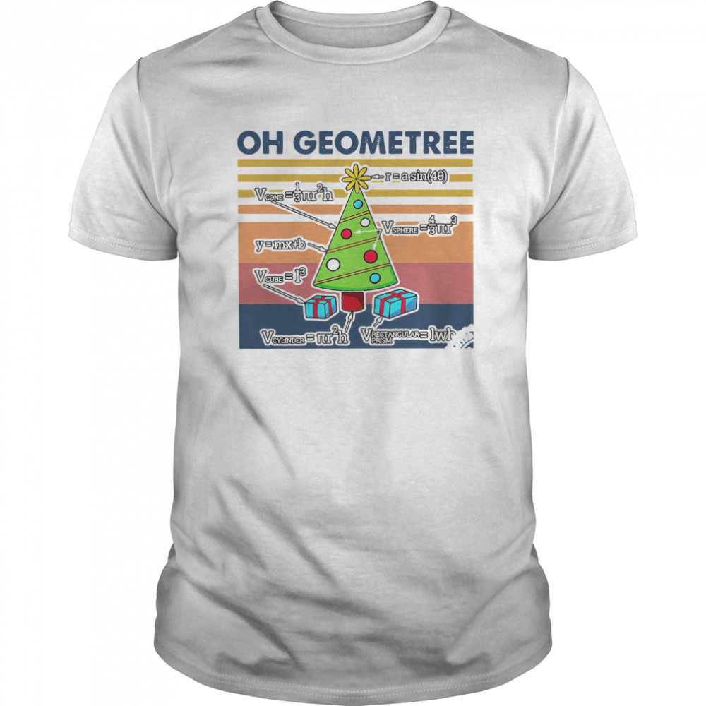 Oh Geometree Vintage  Classic Men's T-shirt