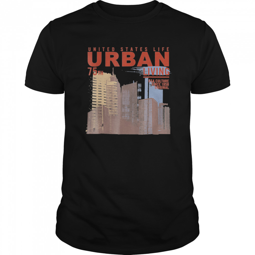 Photography Retro Urban United States City Scene shirt