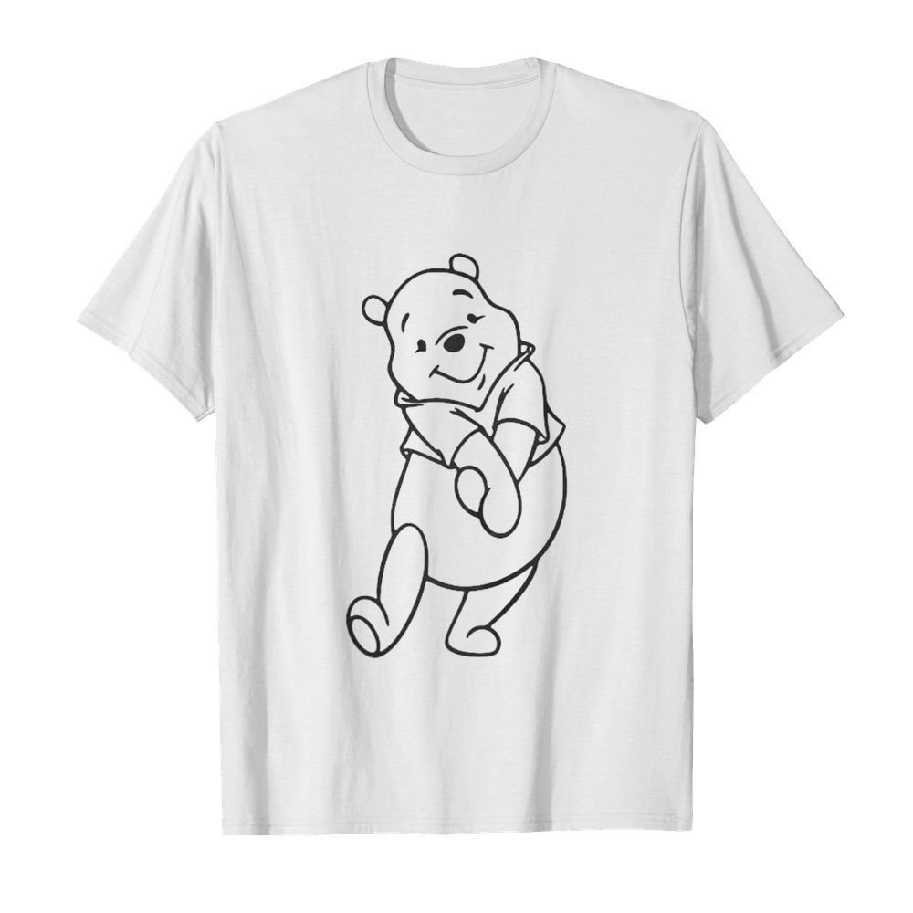 Pooh bear cartoon art shirt