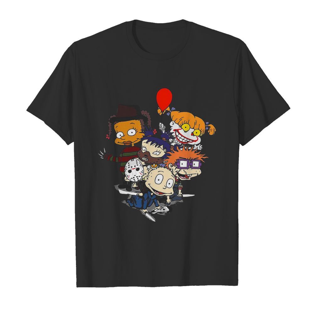 Rugrats Horror Characters Movies Halloween shirt