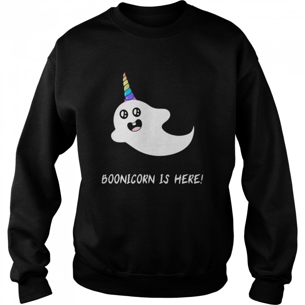 Scary And Cute Boonicorn Halloween  Unisex Sweatshirt