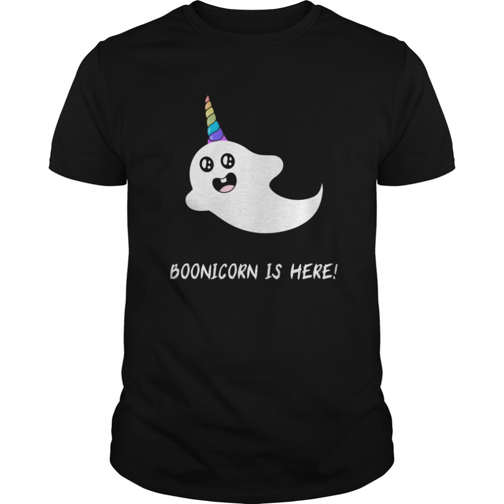 Scary And Cute Boonicorn Halloween  Classic Men's T-shirt