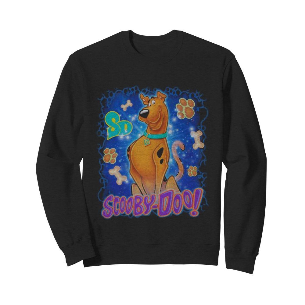 Scooby-doo paw dog cartoon vintage  Unisex Sweatshirt