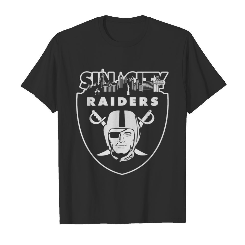 Sin city las vegas raiders  Classic Men's T-shirt