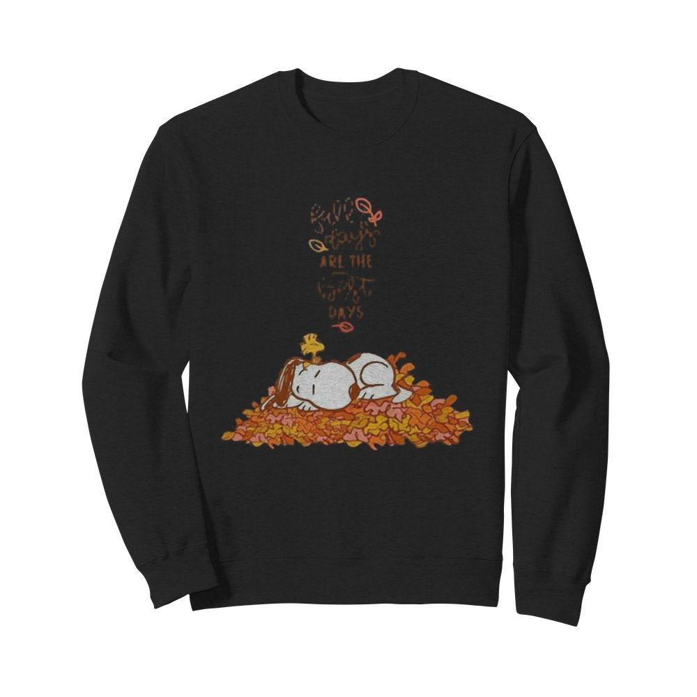 Snoopy fall plays are the first day  Unisex Sweatshirt