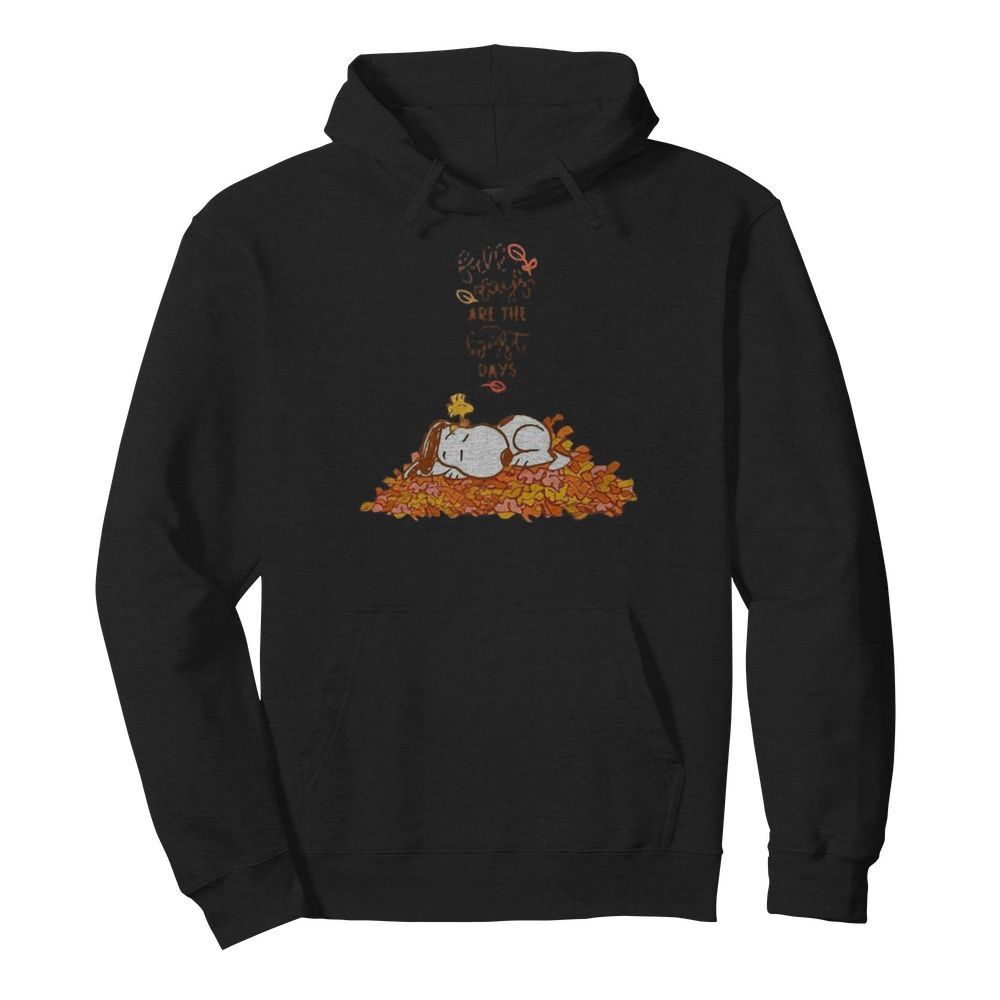 Snoopy fall plays are the first day  Unisex Hoodie