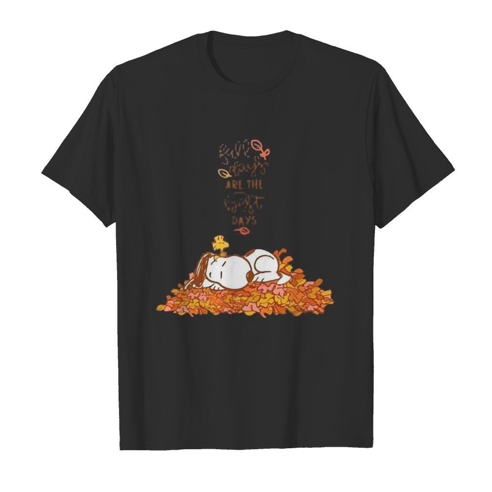 Snoopy fall plays are the first day  Classic Men's T-shirt