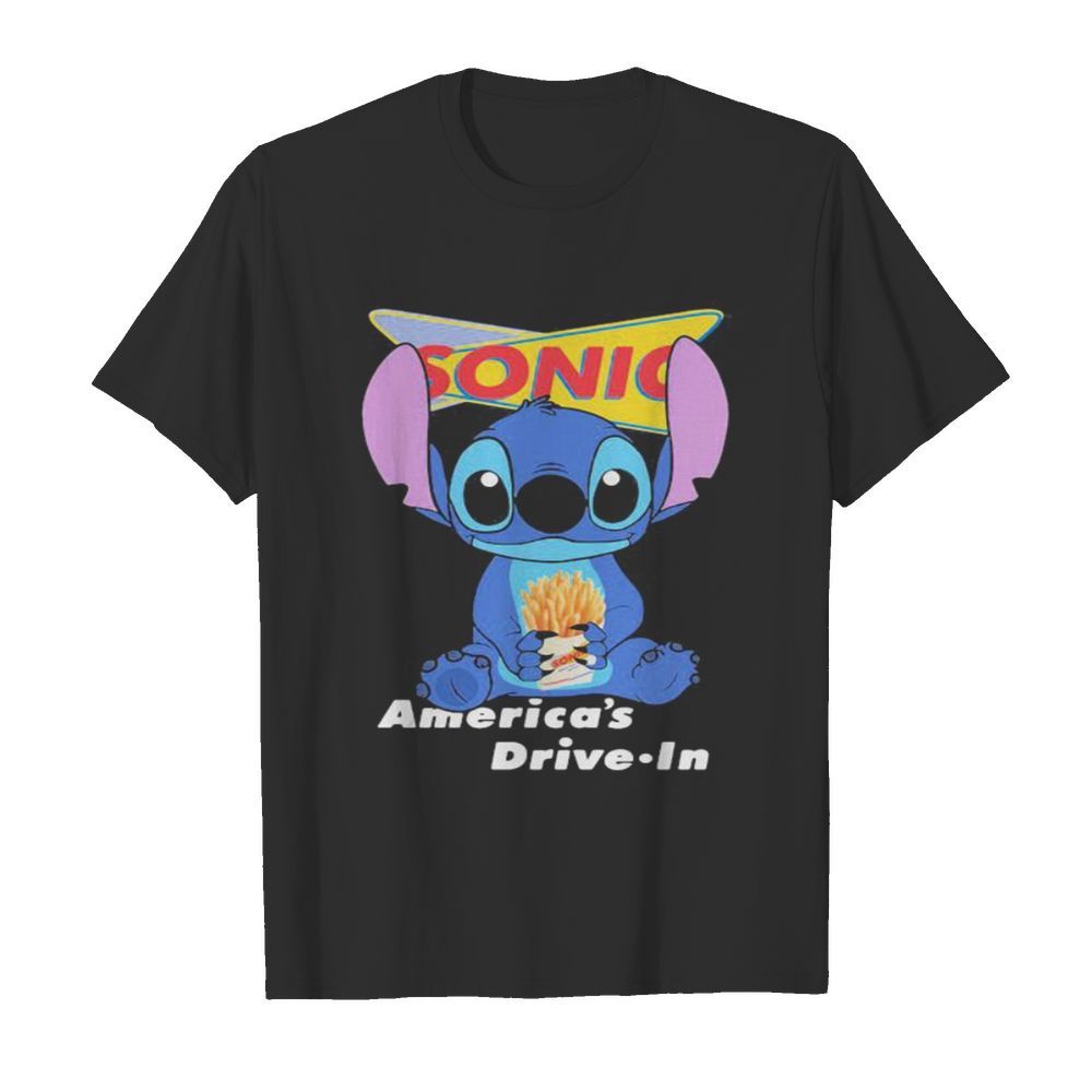 Stitch sonic america’s drive in  Classic Men's T-shirt