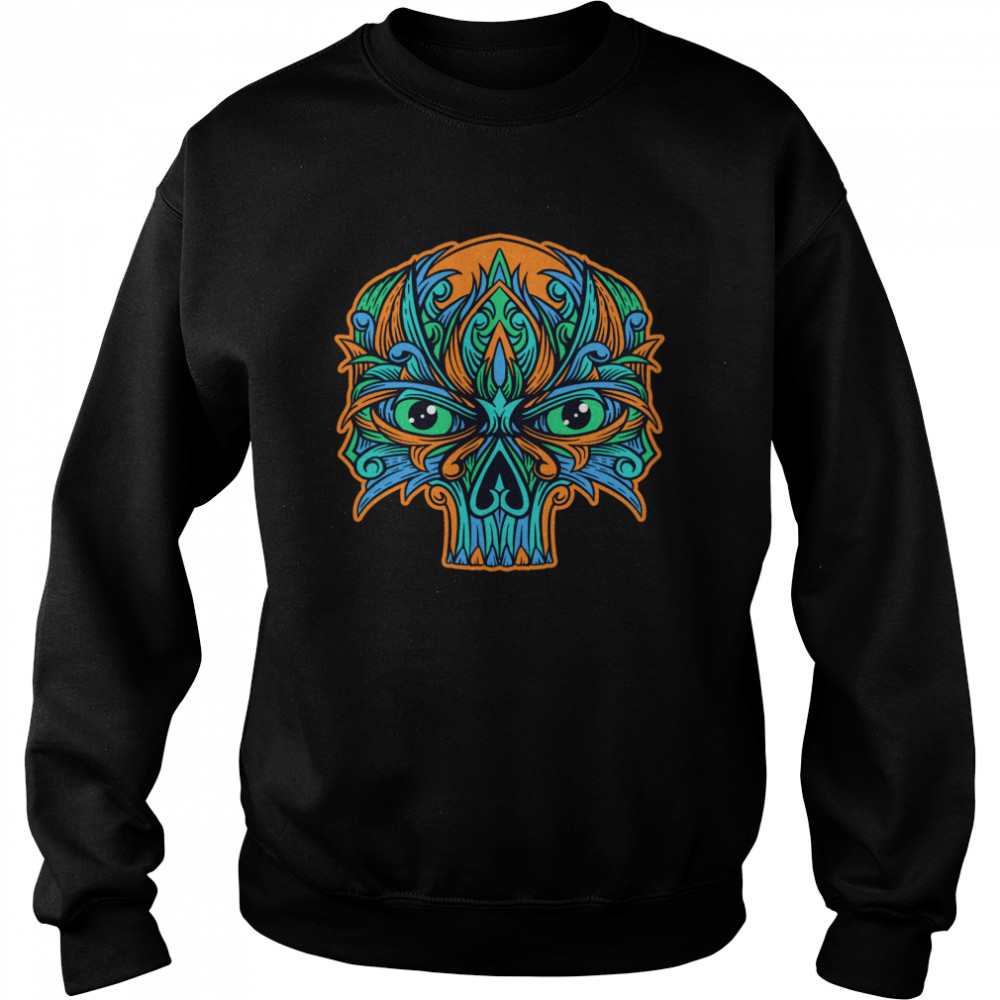 Sugar Skull Eyes Dia De Muertos Day Dead  Unisex Sweatshirt