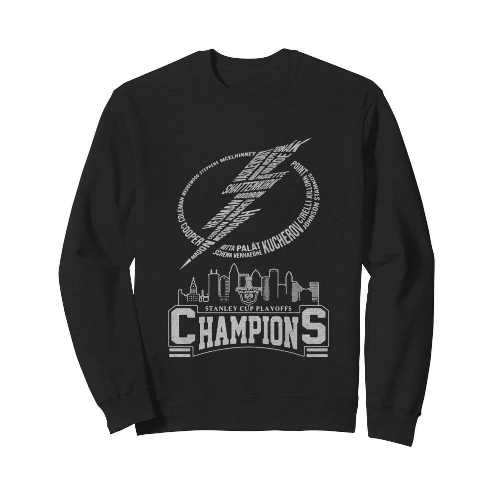 Tampa bay lightning stanley cup champions 2020 logo  Unisex Sweatshirt