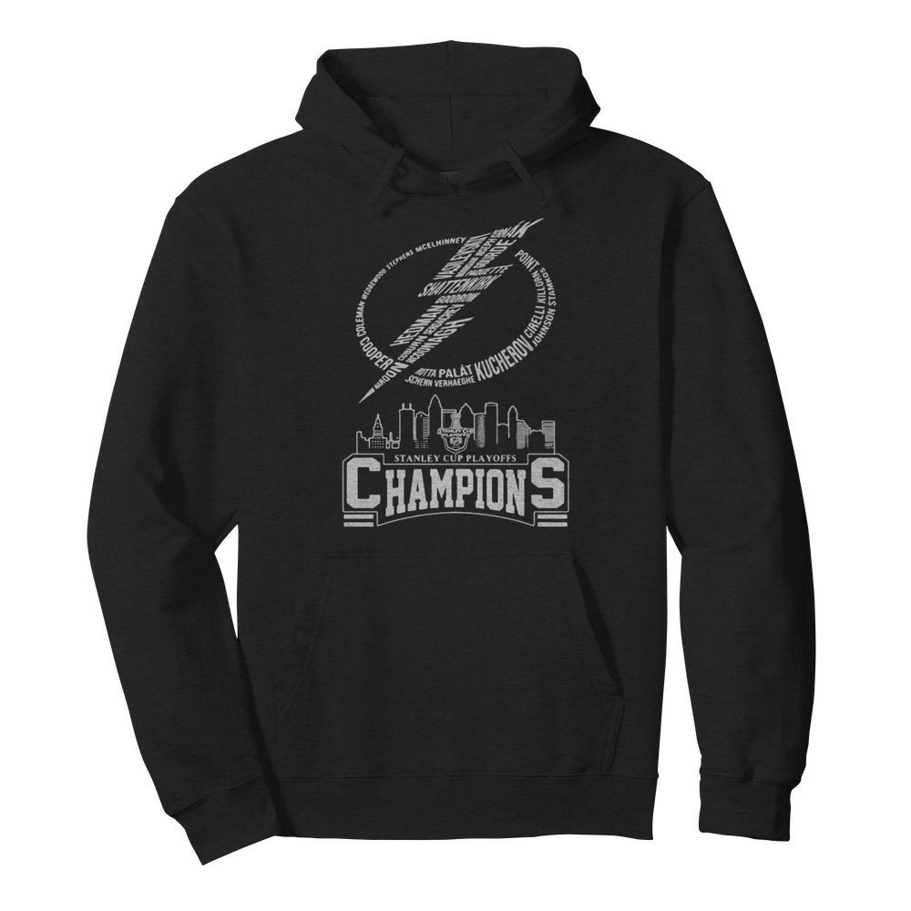 Tampa bay lightning stanley cup champions 2020 logo  Unisex Hoodie