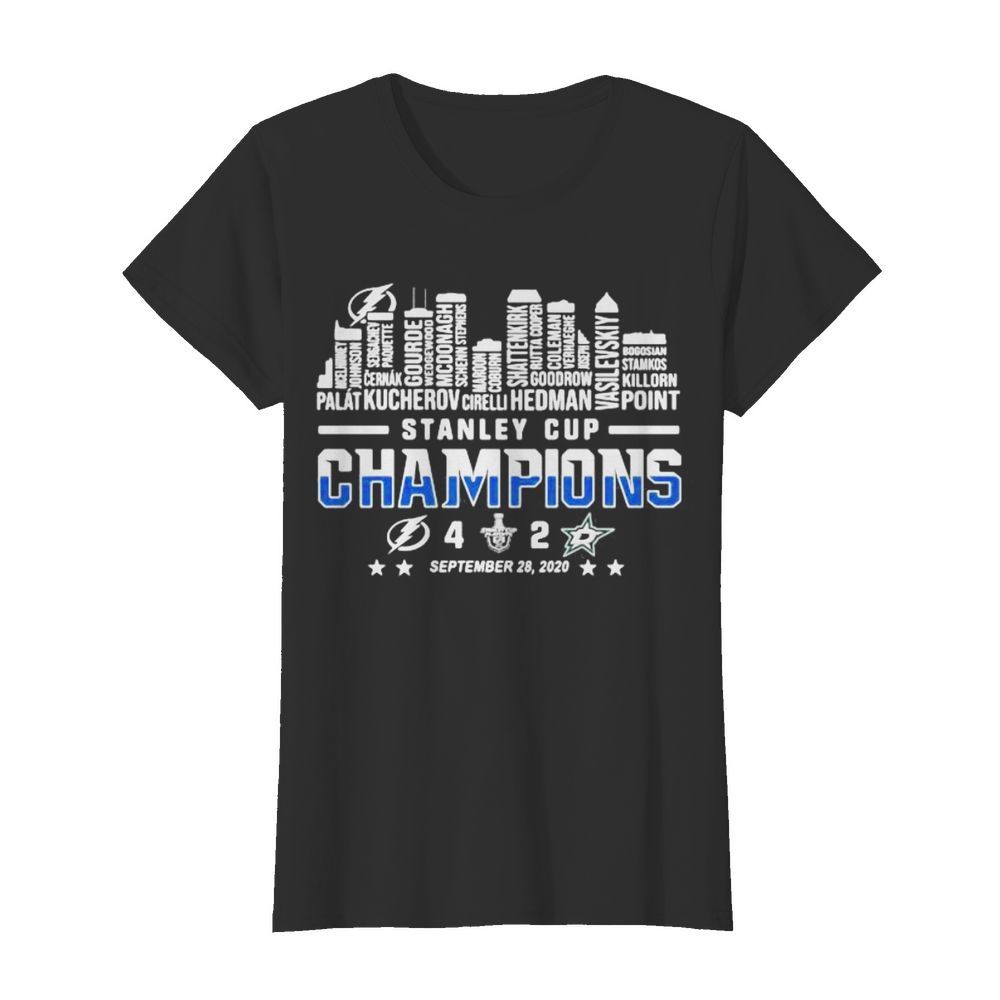 Tampa bay lightning stanley cup champions 2020  Classic Women's T-shirt