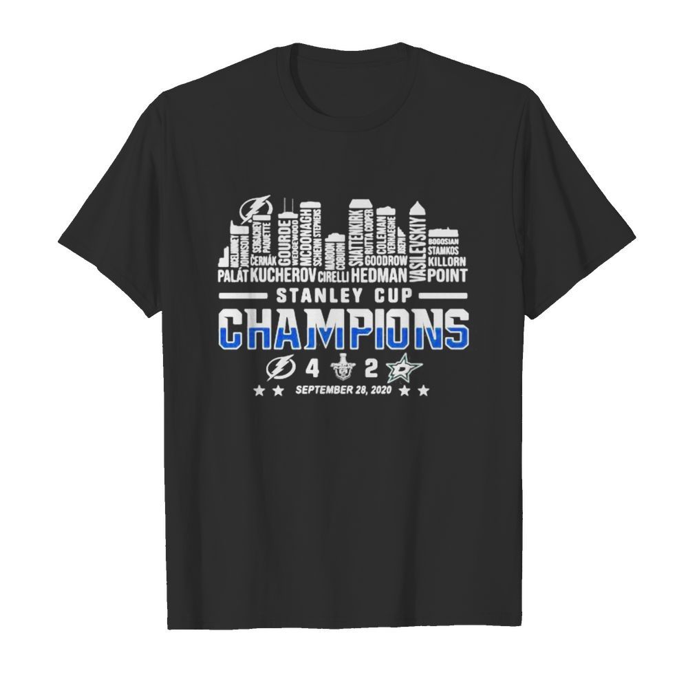 Tampa bay lightning stanley cup champions 2020 shirt