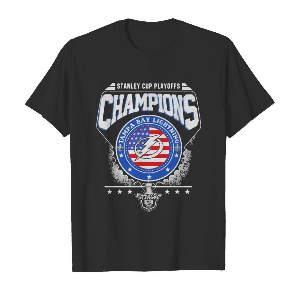 Tampa bay lightning stanley cup playoffs champions 2020 stars shirt