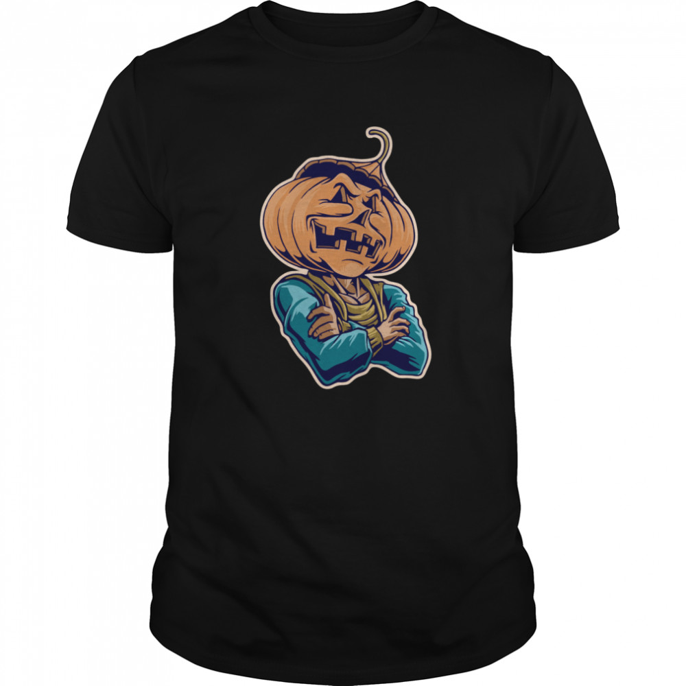 The Man Pumpkin Happy Halloween Day shirt