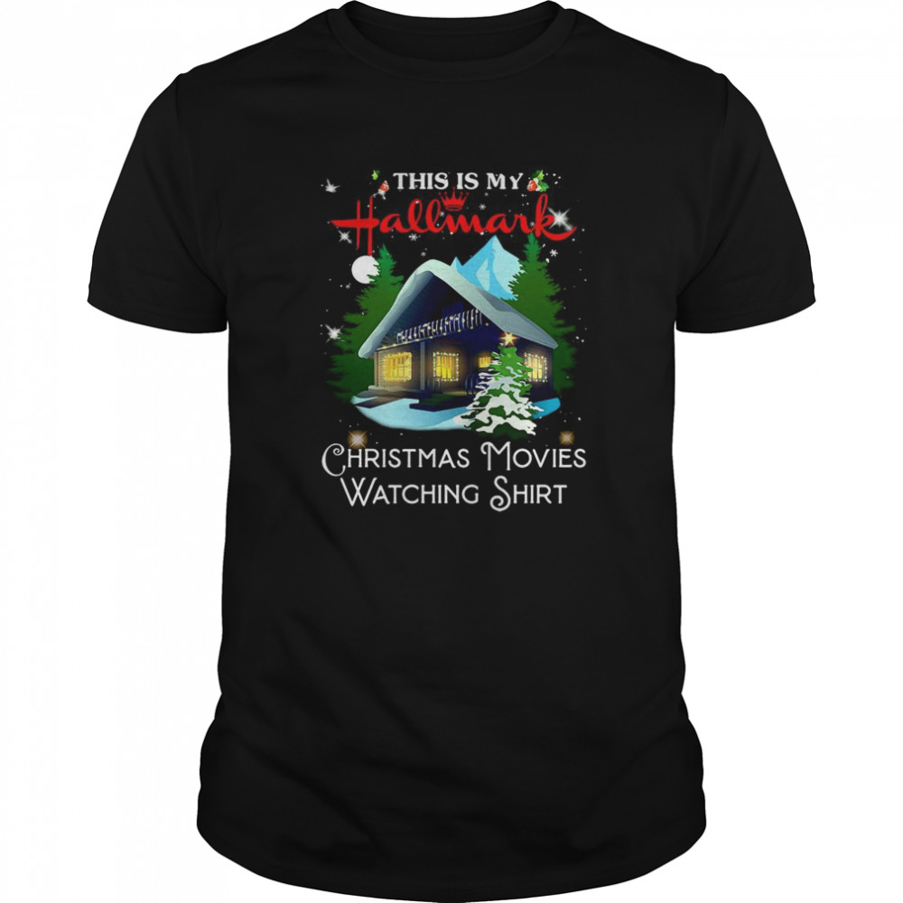 This Is My Hallmark Christmas Movies Watching  Classic Men's T-shirt