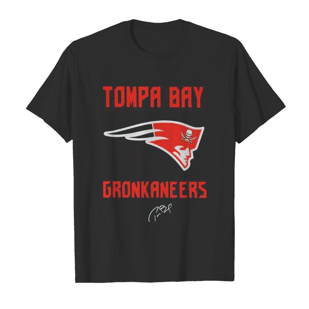 Tompa bay gronkaneers new england patriots signature shirt