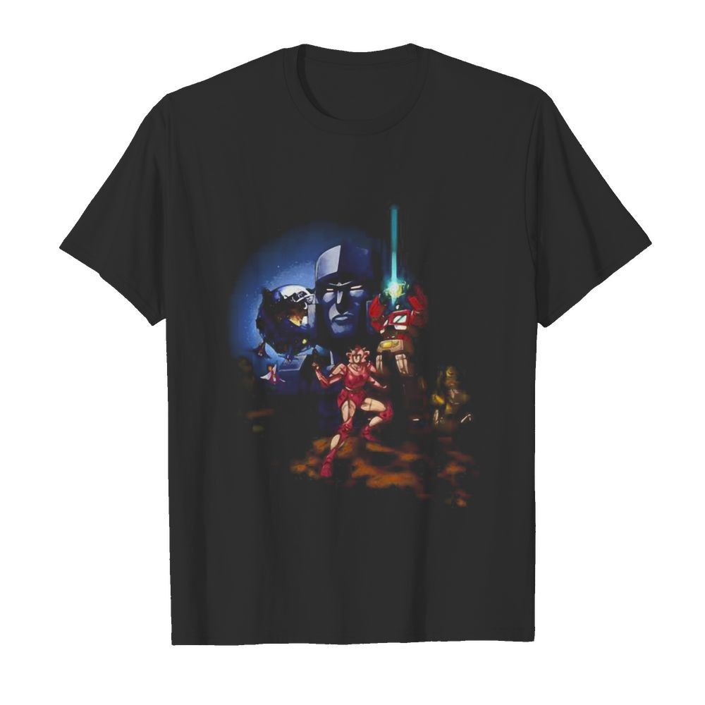 Transformers and star wars art shirt