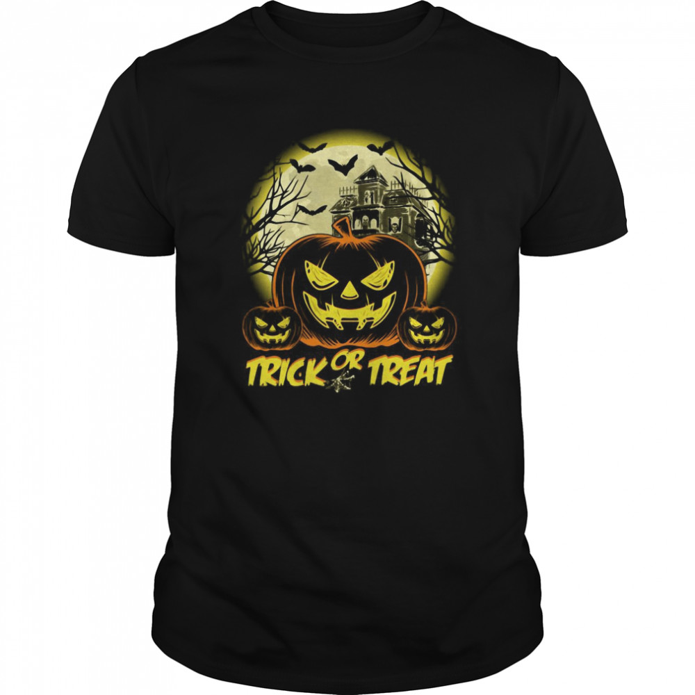 Trick Or Treat Jack O Lantern Pumpkin Halloween shirt