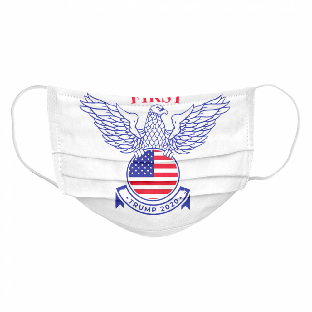 Trump Nazi Eagle America First 2020  Cloth Face Mask