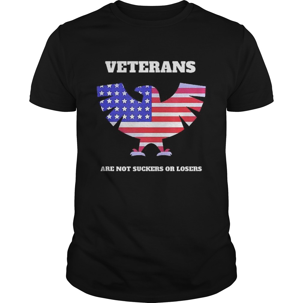 Veterans Are Not Suckers Losers Veterans Against Trump shirt