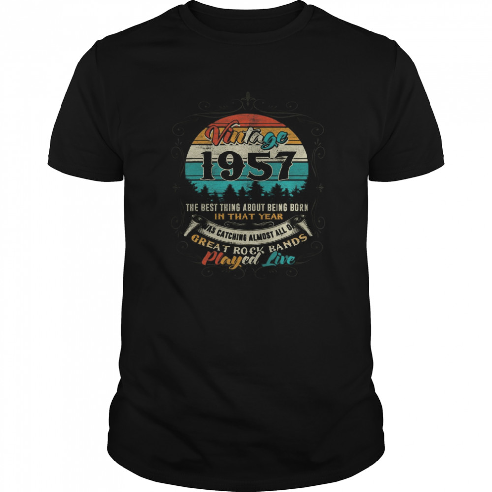 Vintage 63rd Rock Bands Tech shirt