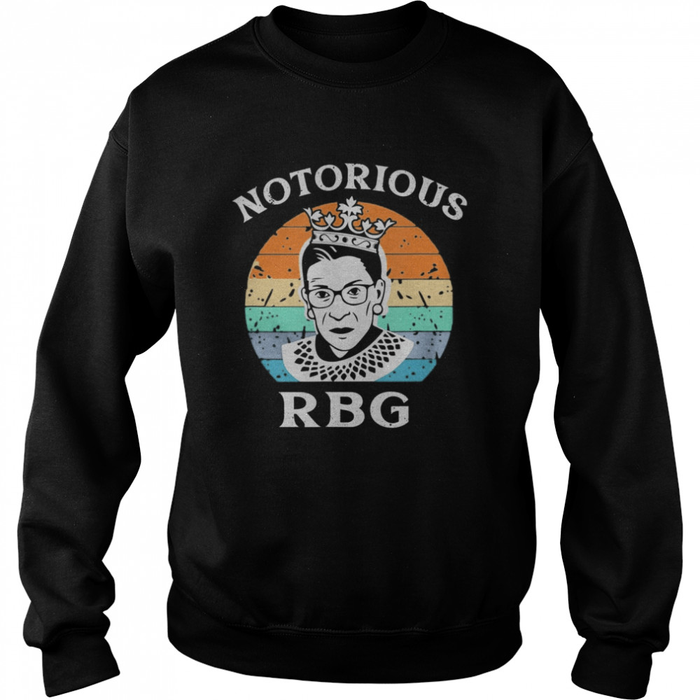 Vintage Notorious RBG  Unisex Sweatshirt