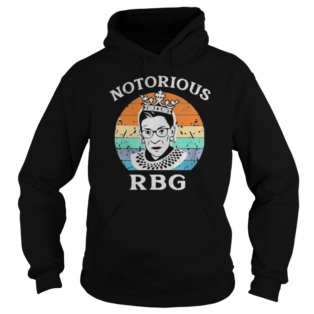 Vintage Notorious RBG  Unisex Hoodie