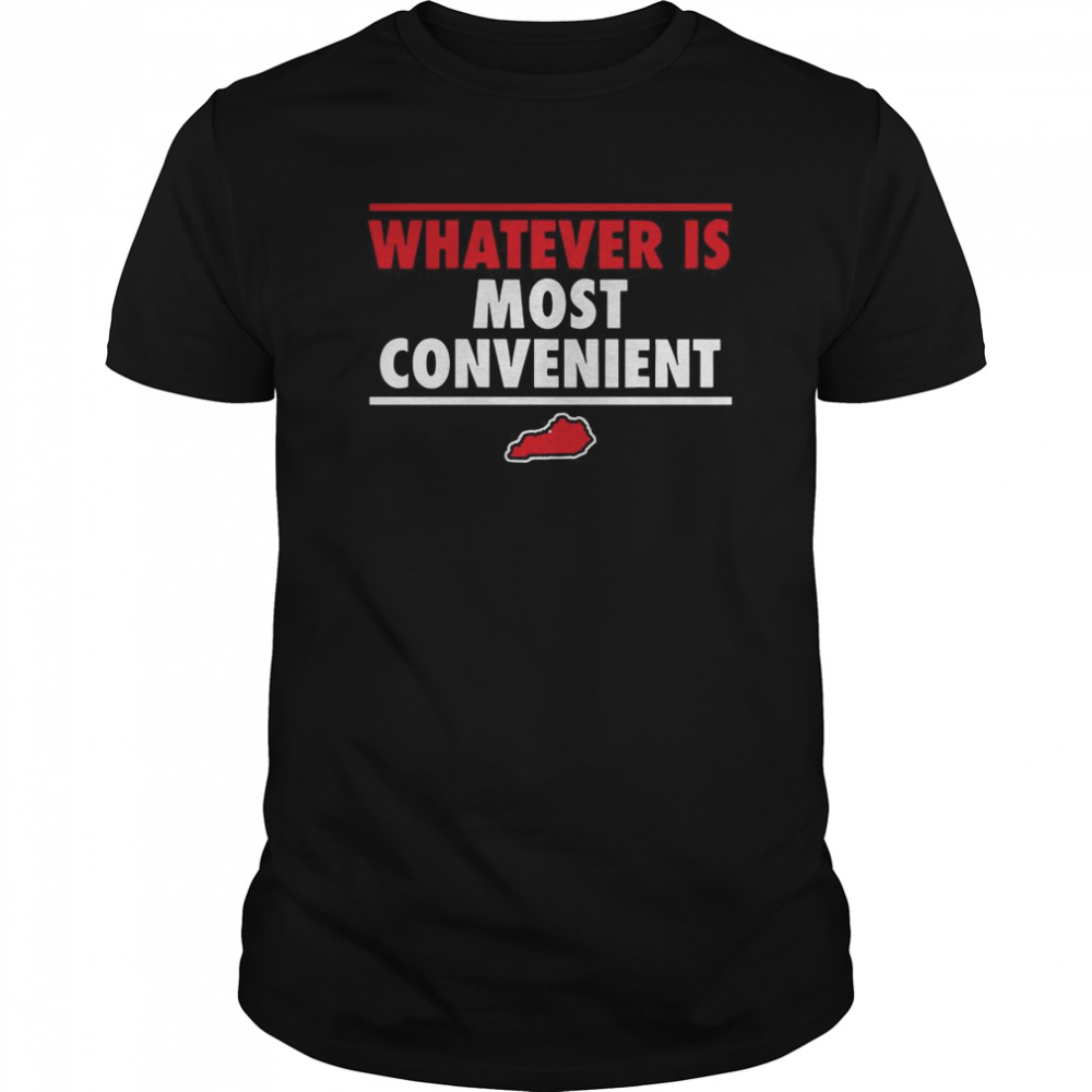 Whatever Is Most Convenient  Classic Men's T-shirt