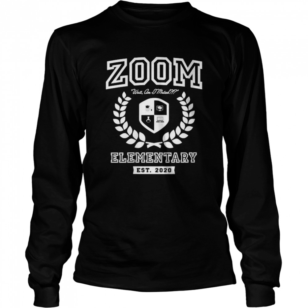 Zoom Elementary Distance Learning  Long Sleeved T-shirt