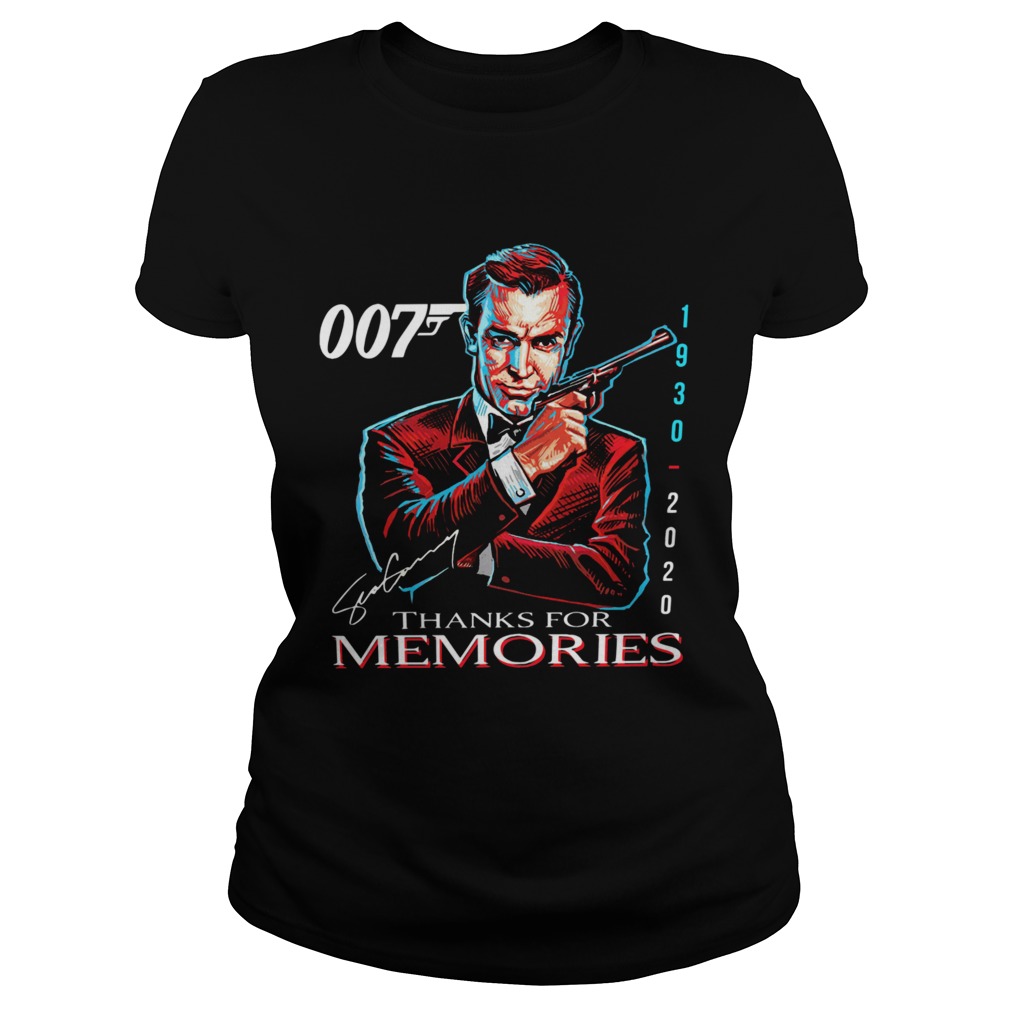 007 Sean Connery 1930 2020 Thank You For The Memories Signature  Classic Ladies