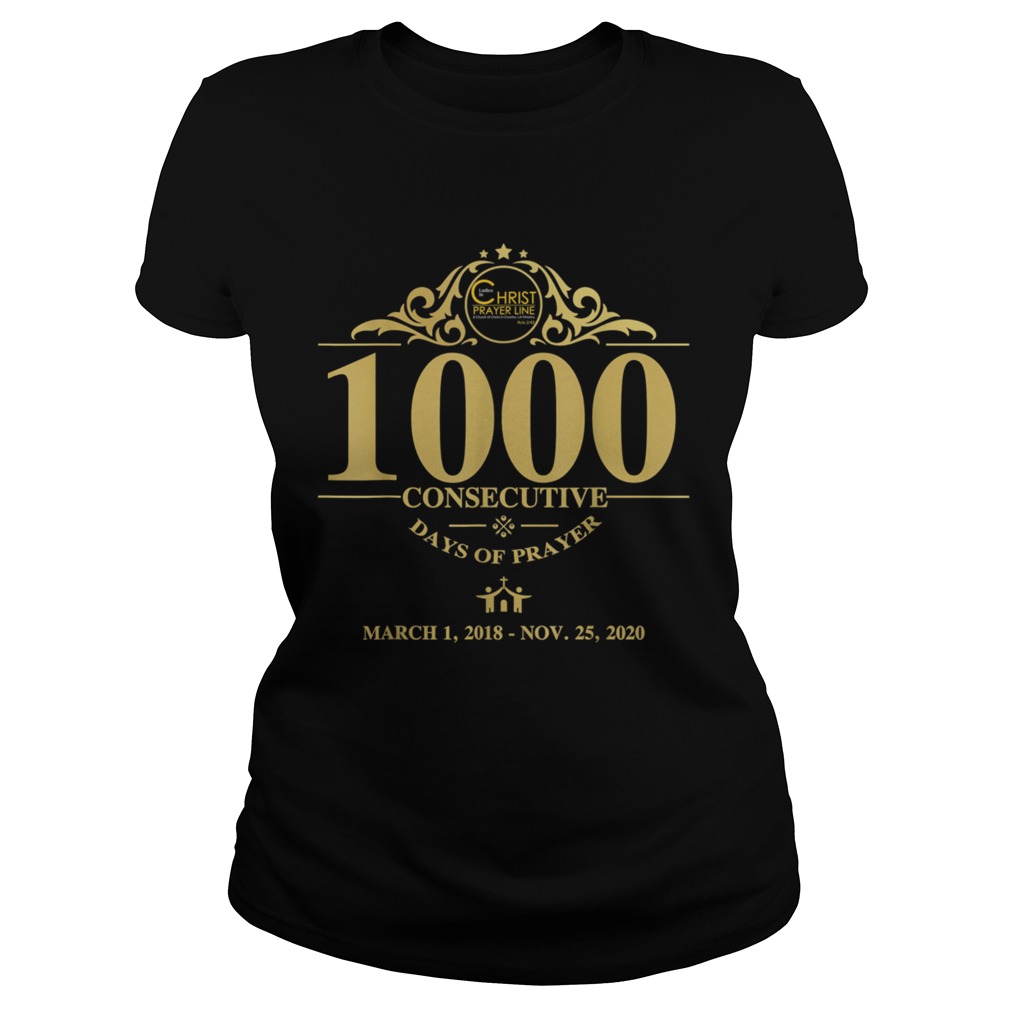 1000 Consecutive Days of Prayer  Classic Ladies