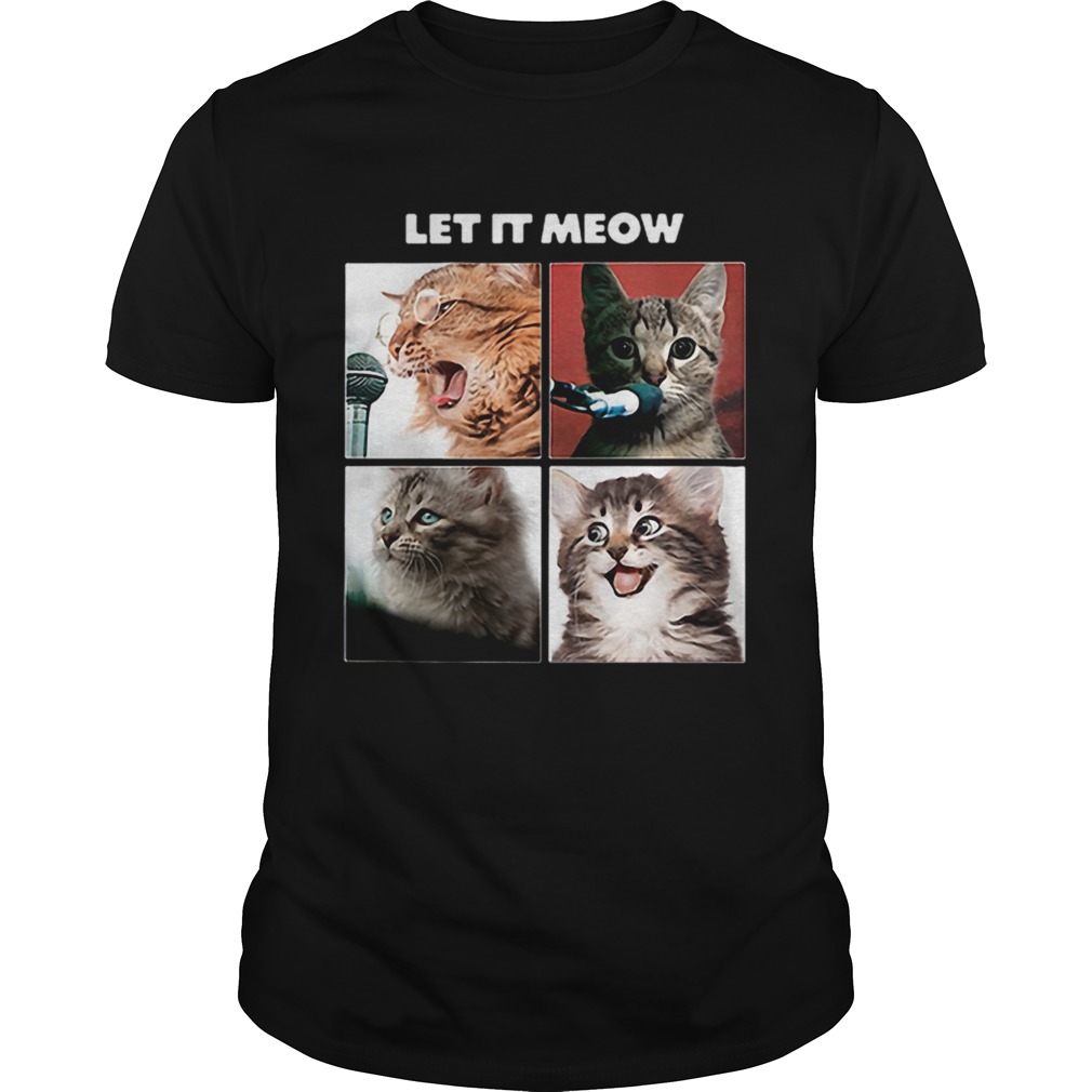 1606535344Cats Let It Meow The Beatles Let It Be  Unisex