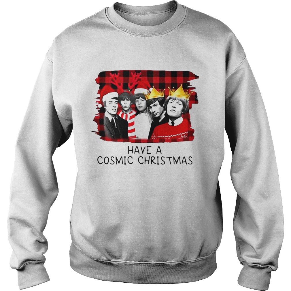 1606562070The Rolling Stones Have A Cosmic Christmas  Sweatshirt