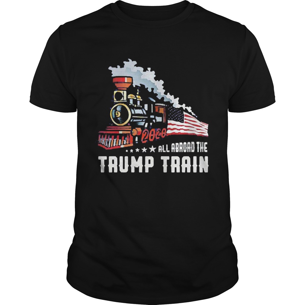 2020 All Aboard The Trump Train shirt