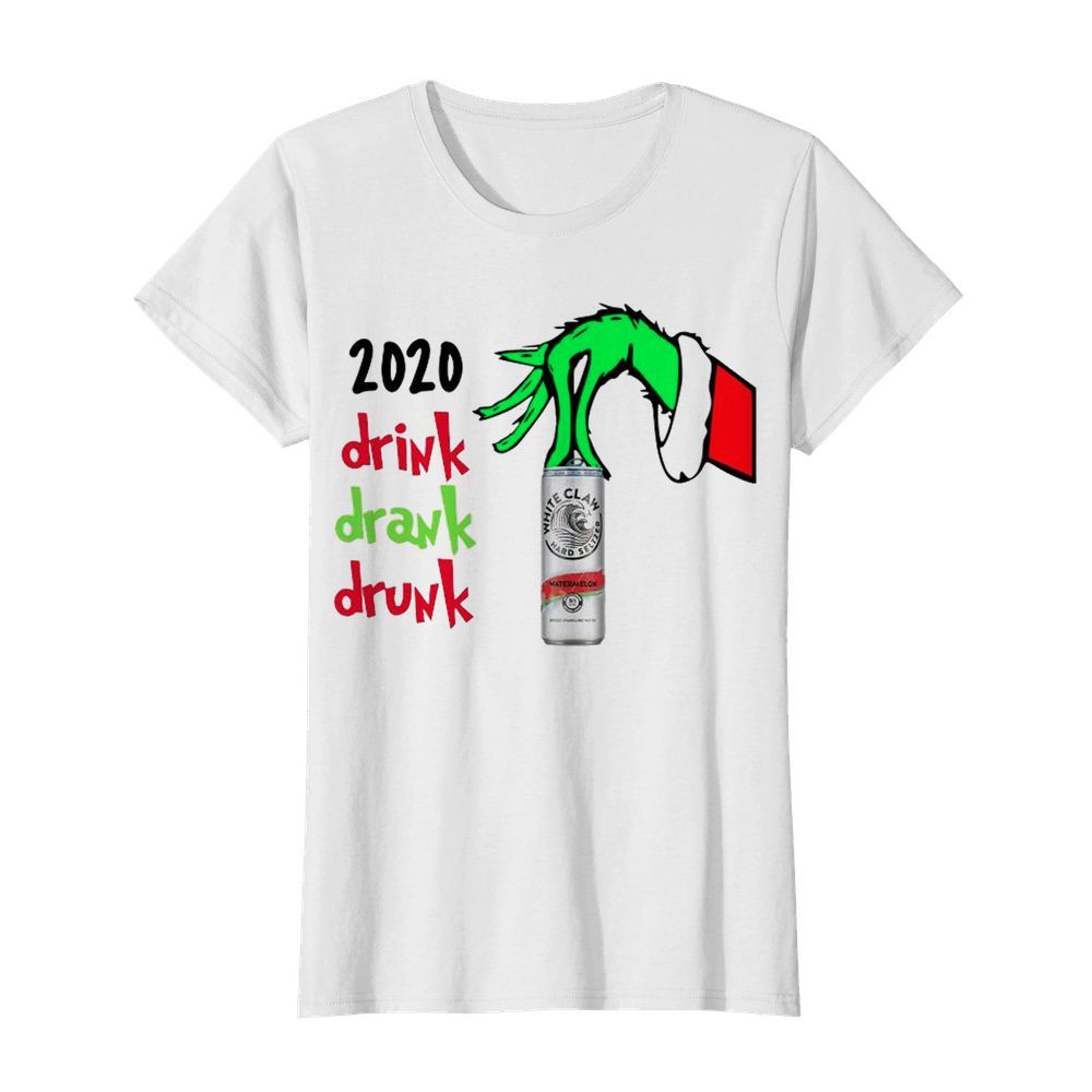 2020 Drink Drank Drunk Christmas  Classic Women's T-shirt